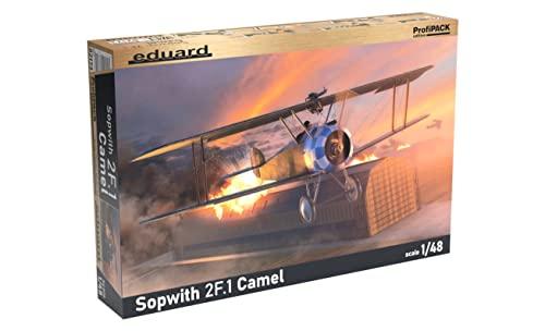 エデュアルド 1/48 プロフィパック イギリス ソッピース キャメル 2F.1 プラモデル EDU82173