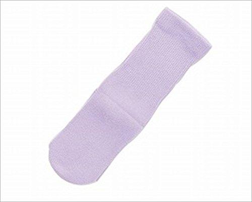 神戸生絲 極上しめつけませんソックス 婦人 春夏用 パープル 3951 パープル