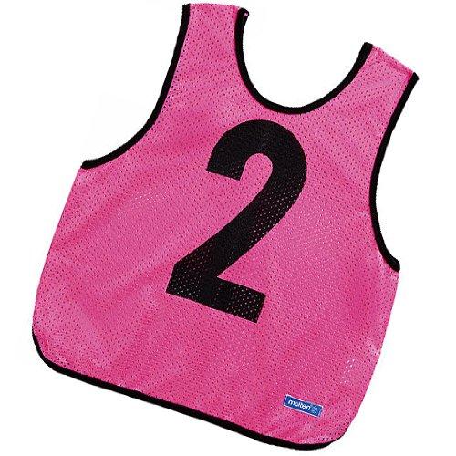 molten(モルテン) ゲームベストジュニア蛍光ピンク 15 GB0012-PK15