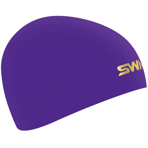 SWANS(スワンズ) 日本製 競泳用 スイムキャップ SA-10S PUR パープル シリコーンキャップ FINA承認モデル SWANS(スワンズ) 日本製 競泳用 スイムキャップ SA-10S PUR パープル シリコーンキャップ FINA承認モデル