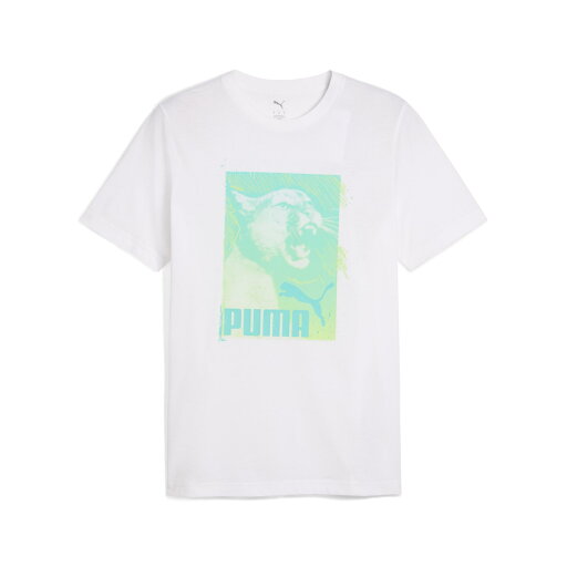 GRAPHICS フォトプリント Tシャツ 25年春夏カラー プーマ ホワイト(02) サイズ:S GRAPHICS フォトプリント Tシャツ 25年春夏カラー プーマ ホワイト(02) サイズ:S