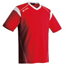 ヨネックス(YONEX) ジュニア フットボール ゲームシャツ レッド J130 FW1002J(4)