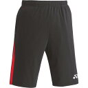 ヨネックス(YONEX) ユニセックス フットボール トレーニングトップハーフパンツ プロスタイル ブラック/レッド O FW6007