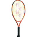 ヨネックス(YONEX) ジュニア 硬式テニスラケット ヨネックスジュニア21 ガット張り上げ済 身長100cm~115cm推奨 コーラルオレンジ G04 02...