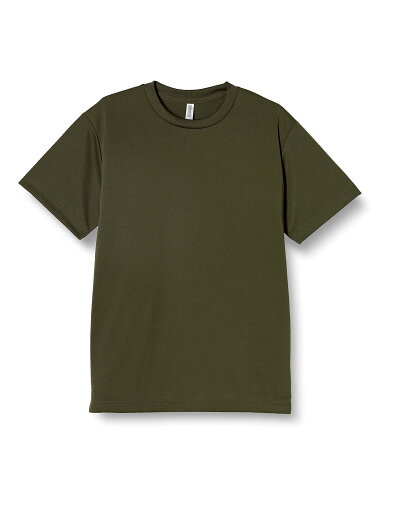 ドライTシャツ カラー:037(アーミーグリーン) サイズ:M ドライTシャツ カラー:037(アーミーグリーン) サイズ:M