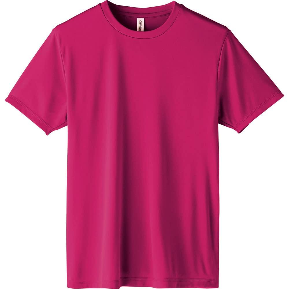 インターロックドライTシャツ カラー:146(ホットピンク) サイズ:M