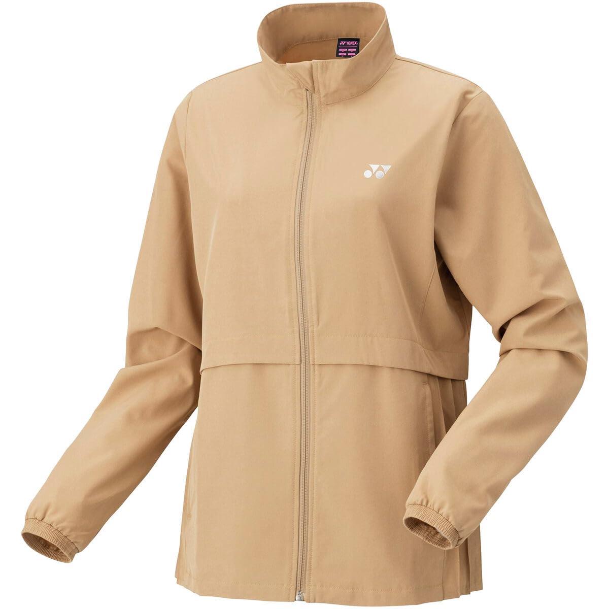 [ヨネックス] 半袖シャツ ウォームアップシャツ(フィットスタイル) レディース サンドベージュ (194) O
