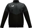 バタフライ(Butterfly) 卓球 ウェア ウィルバー・TRジャケット 278:ブラック M 47250
