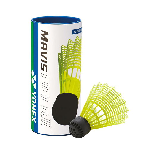 ヨネックス(YONEX) バドミントン シャトル 屋外 メイビスフィールドII 3個入り イエロー(004) MF2CBP ヨネックス(YONEX) バドミントン シャトル 屋外 メイビスフィールドII 3個入り イエロー(004) MF2CBP