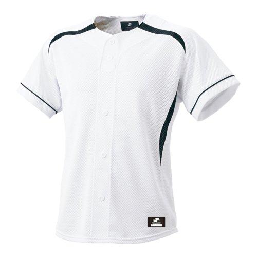 プレゲームSMSシリーズシヤツ カラー:1070(ホワイト/ネイビー) サイズ:O