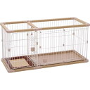 ペティオ (Petio) 犬用 トイレのしつけが出来る ドッグルームサークルPLus ベージュ レギュラー