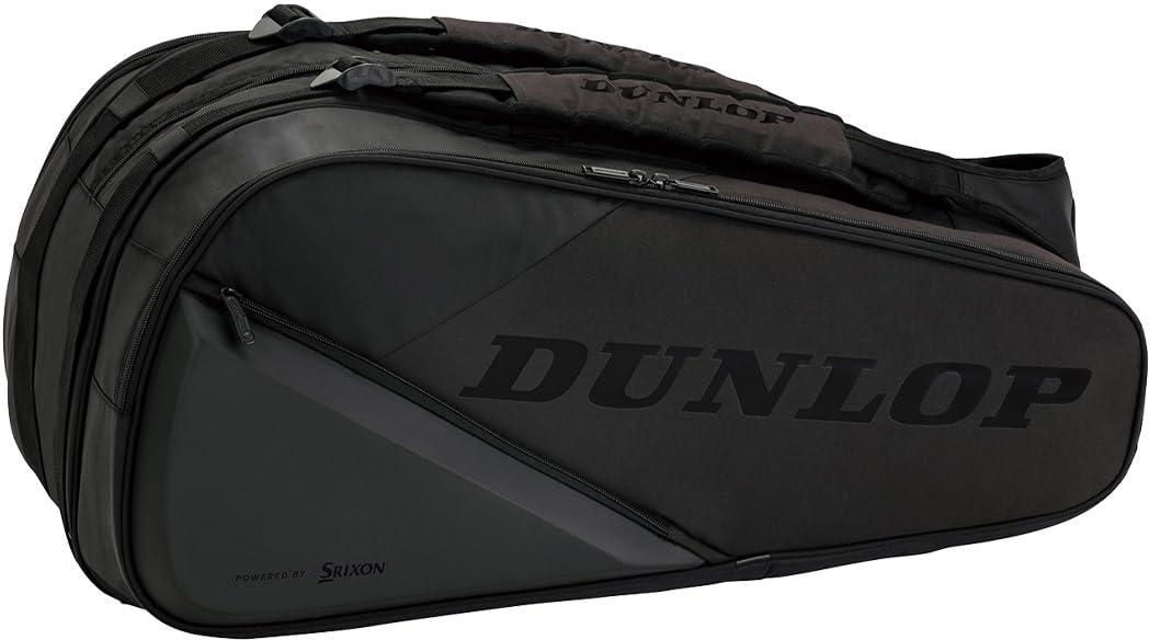 DUNLOP(ダンロップ)テニス ラケットバッグ PRO LINE(テニスラケット12本収納可)ブラック×ブラック DTC2..