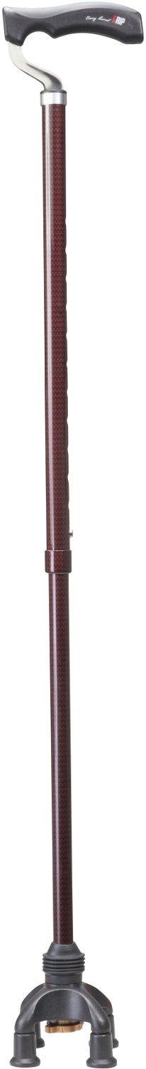 四点前後可動固定式 2ウェイステッキ/TW-0128 ブラウン