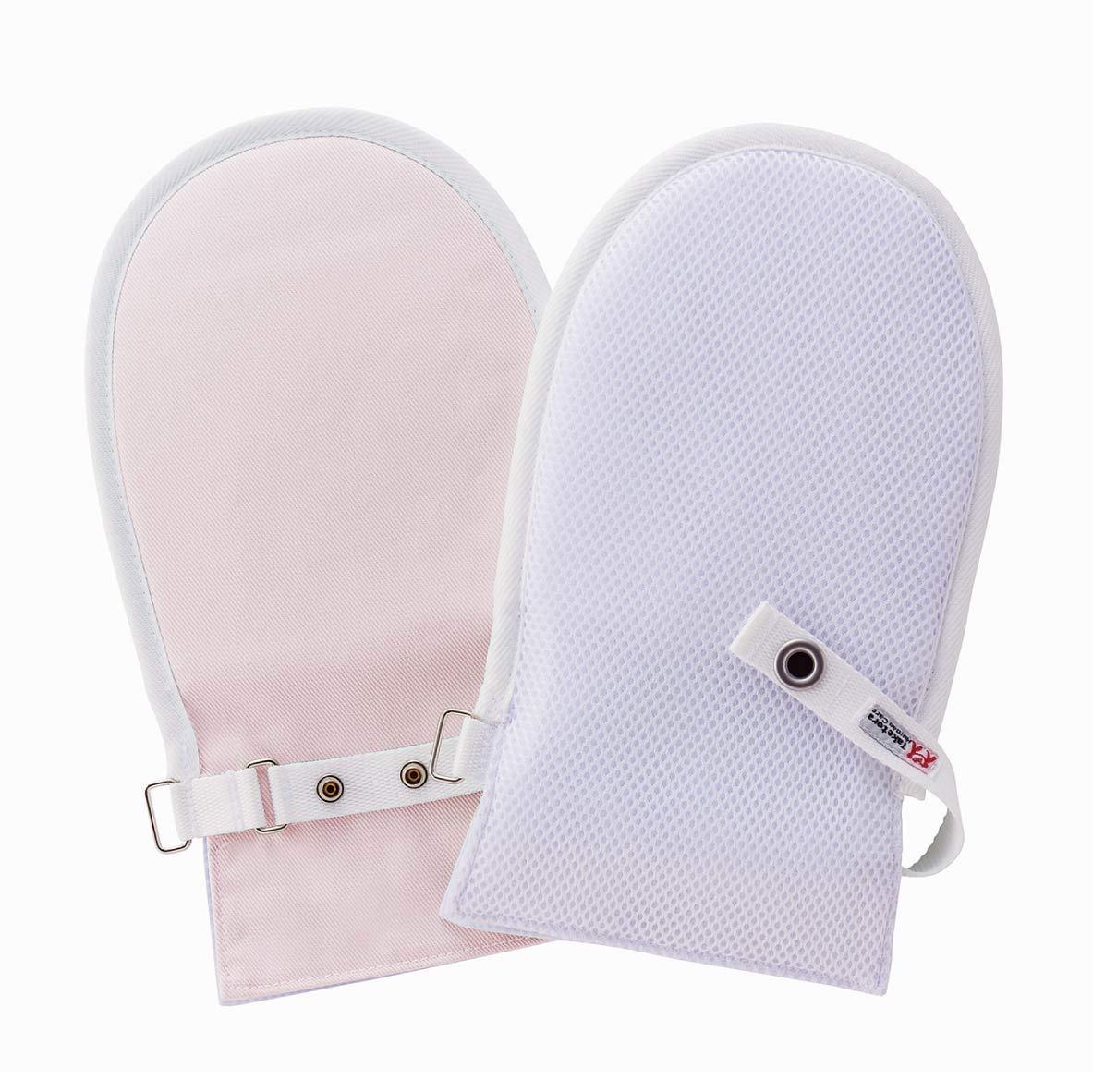 フドーてぶくろNo.2(甲側メッシュ) M 左右1組/105812 ピンク