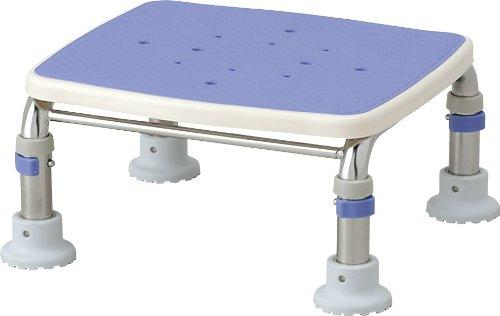 安寿 ステンレス製浴槽台R“あしぴた” すべり止めシートタイプ(ミニ)10/536-461 ブルー