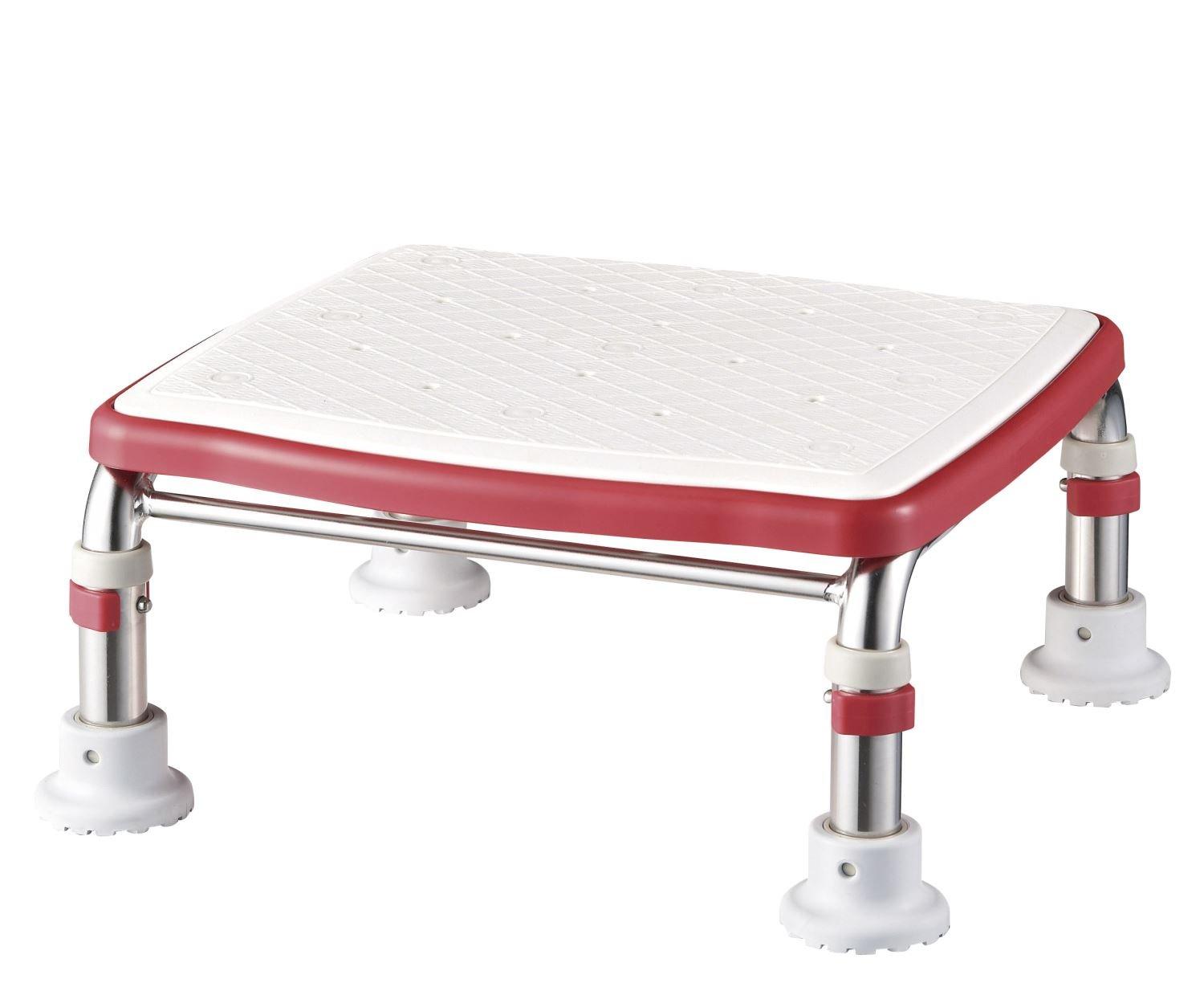 安寿 ステンレス製浴槽台Rジャストソフト15-20/536-502 レッド