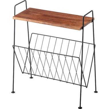 東谷(Azumaya-kk) サイドテーブル ブラック W39.5×D21×H45 AKB-435BK