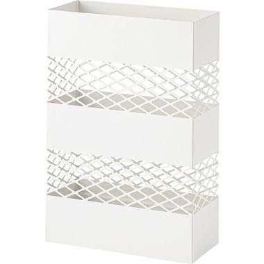 東谷(Azumaya-kk) 傘立て ホワイト 幅28×奥行き12×高さ41(cm) 傘立て LFS-182WH