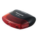 パナソニック(Panasonic) LEDかしこいテールライト ブラック W65×H30×D60mm NSKR606