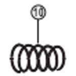 [10]SG8R45 リターンスプリング A