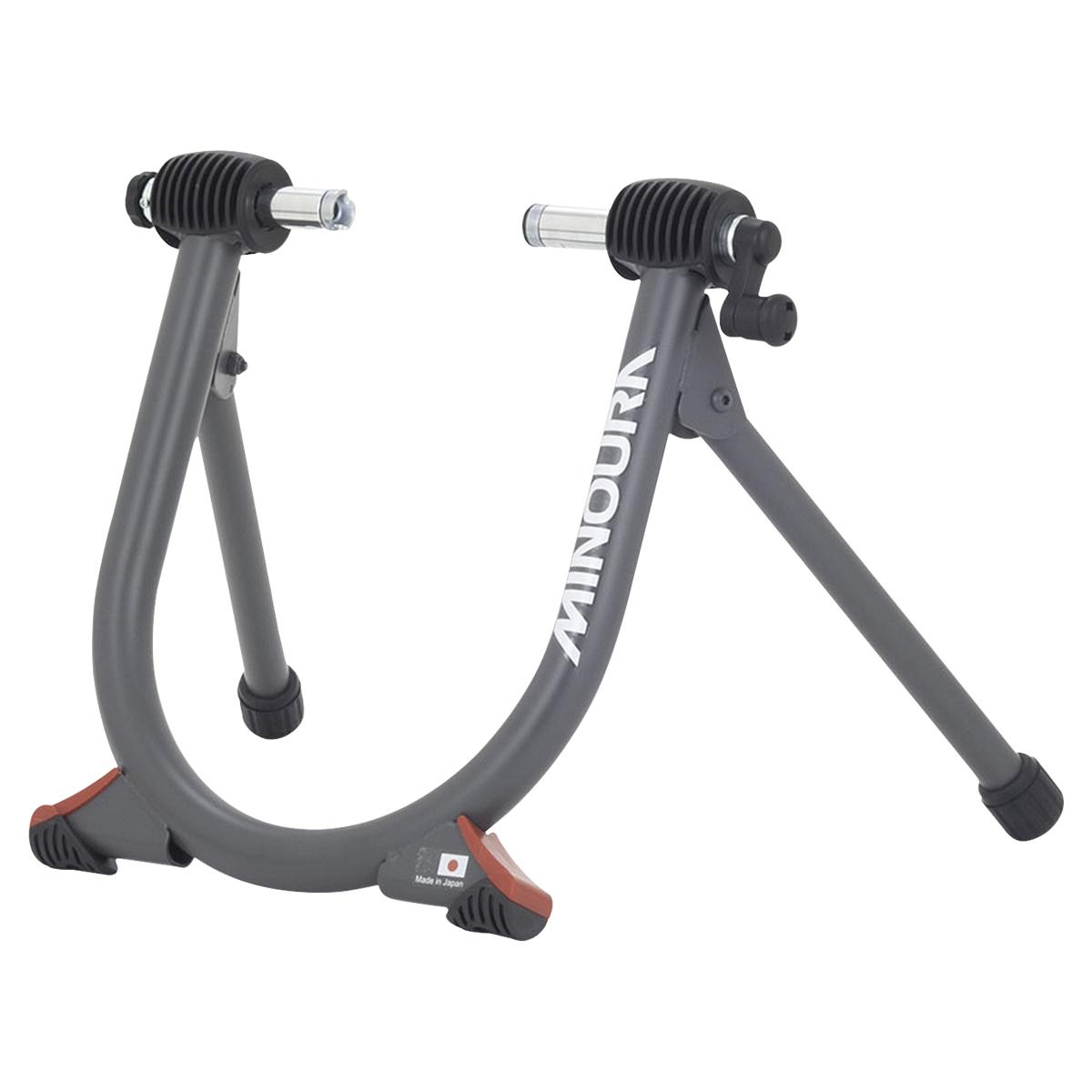 ミノウラ(MINOURA) 自転車 ディスプレイスタンド ・メンテンナンススタンド SS-800 乗れるメンテナンススタンド グレー