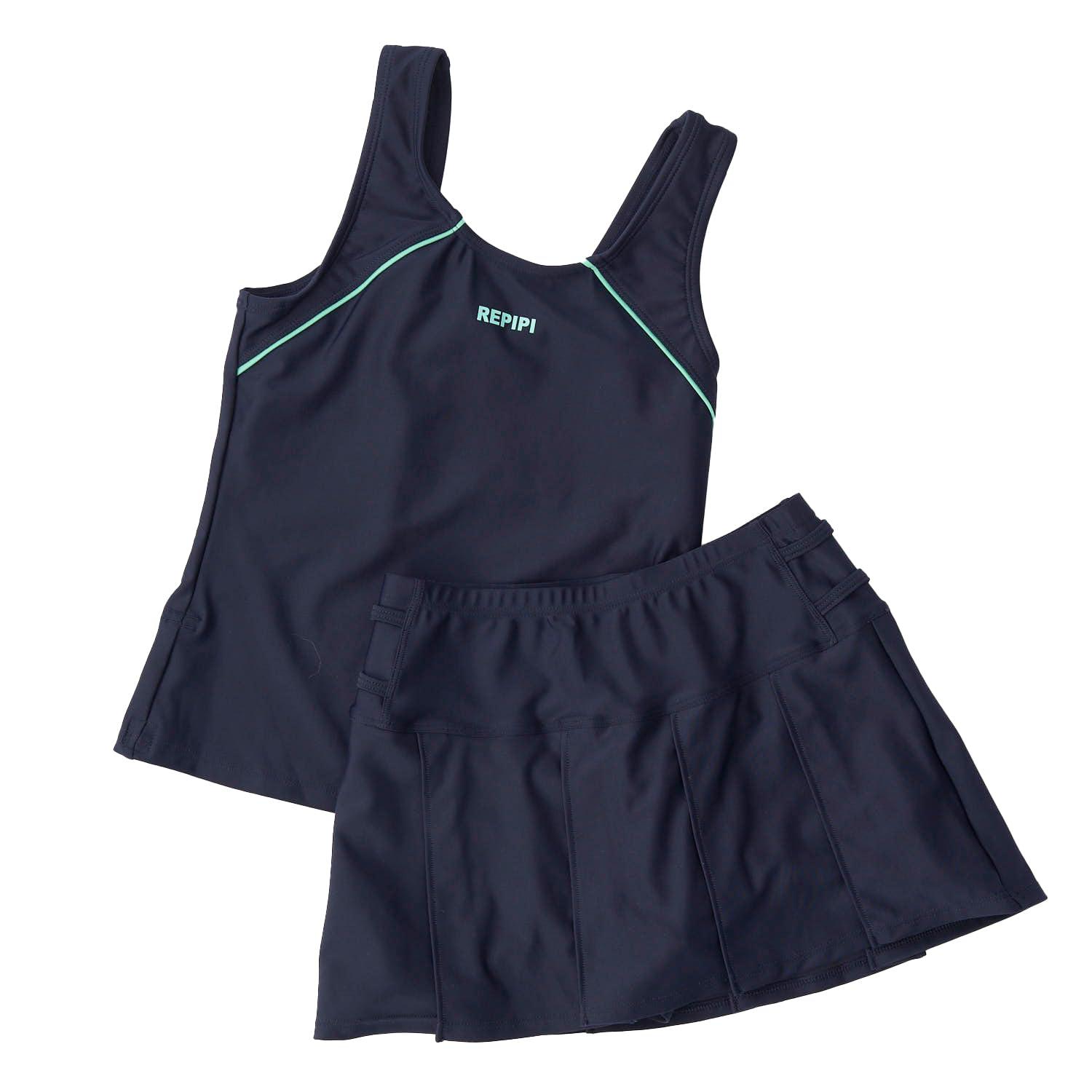 [レピピアルマリオ] タンキニ 上下セット プリーツスカート スクール 124651 ガールズ NMT 160