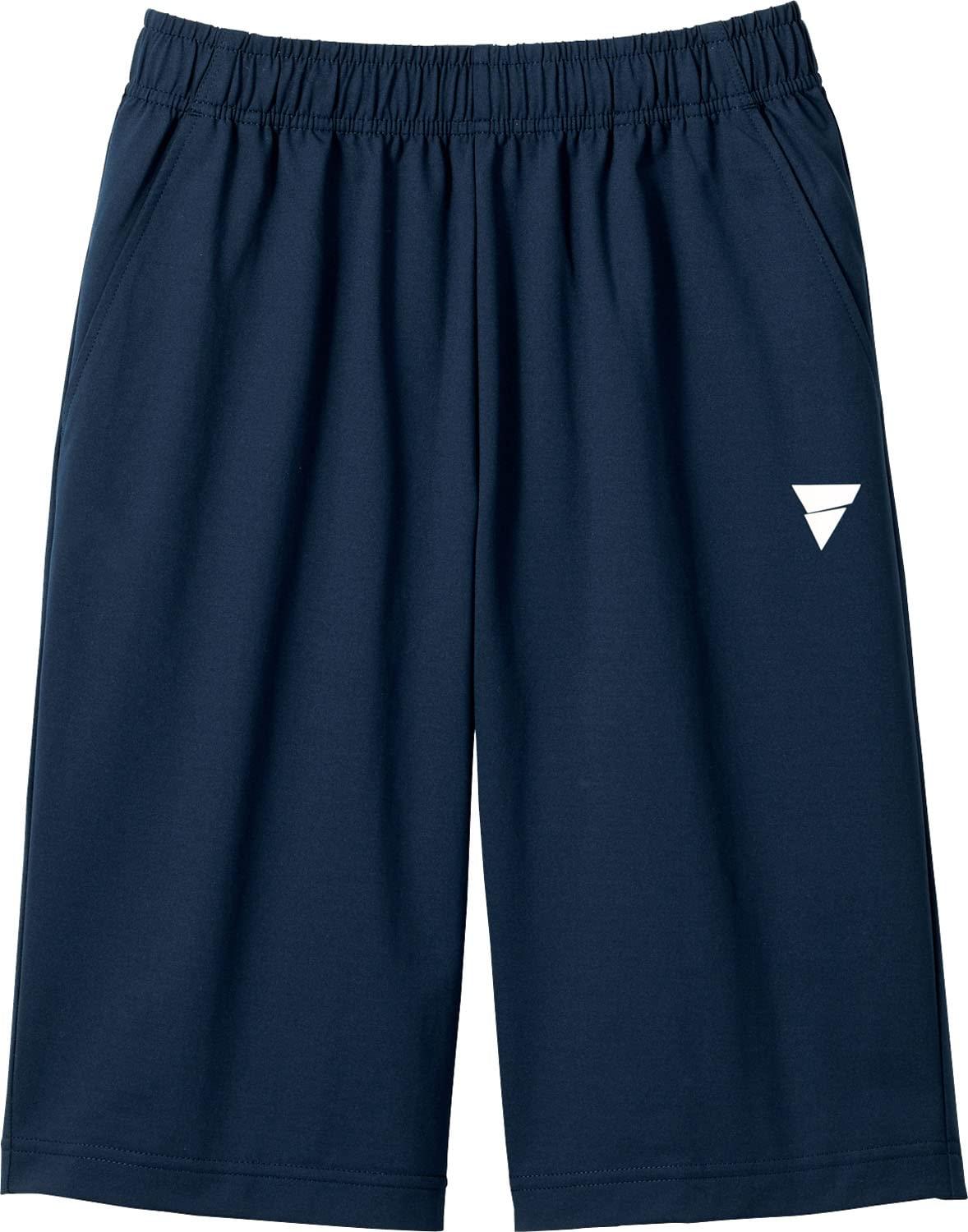 ヴィクタス(VICTAS) 卓球 トレーニングパンツ ハーフパンツ V-NJP309 男女兼用 ネイビー(6000) XL 542303