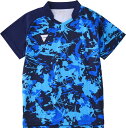 ヴィクタス(VICTAS) 卓球 ゲームシャツ・パンツ V-GS318 ネイビー(6000) 2XL 512311(4)