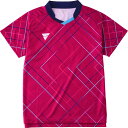 ヴィクタス(VICTAS) 卓球 ゲームシャツ・パンツ V-GS319 ピンク(7000) 2XL 512312