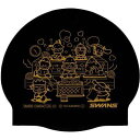 SWANS スワンズ SA-7SC1(サンリオキャラクターズシリコンキャップ) 水泳 シリコンキャップ sa7sc1-bk (041)BK 在庫