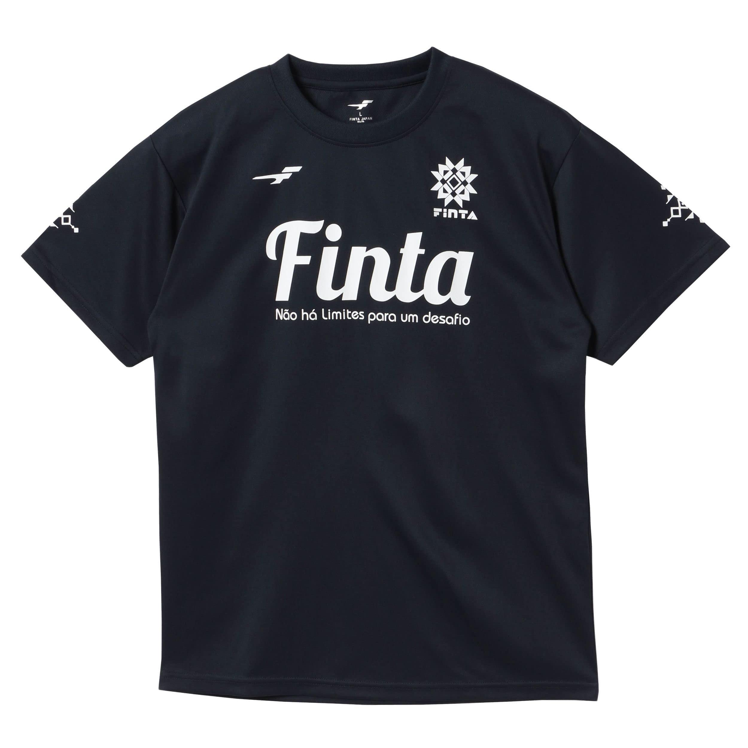 [フィンタ] FINTA サッカー フットサル ウェア プラクティスTシャツ FT8706 (1100) ネイビー M