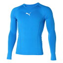 LIGA_BASELAYER_SS_Tシャツ 24年秋冬カラー エレクトリック ブルー レモネード(02) サイズ:XXL