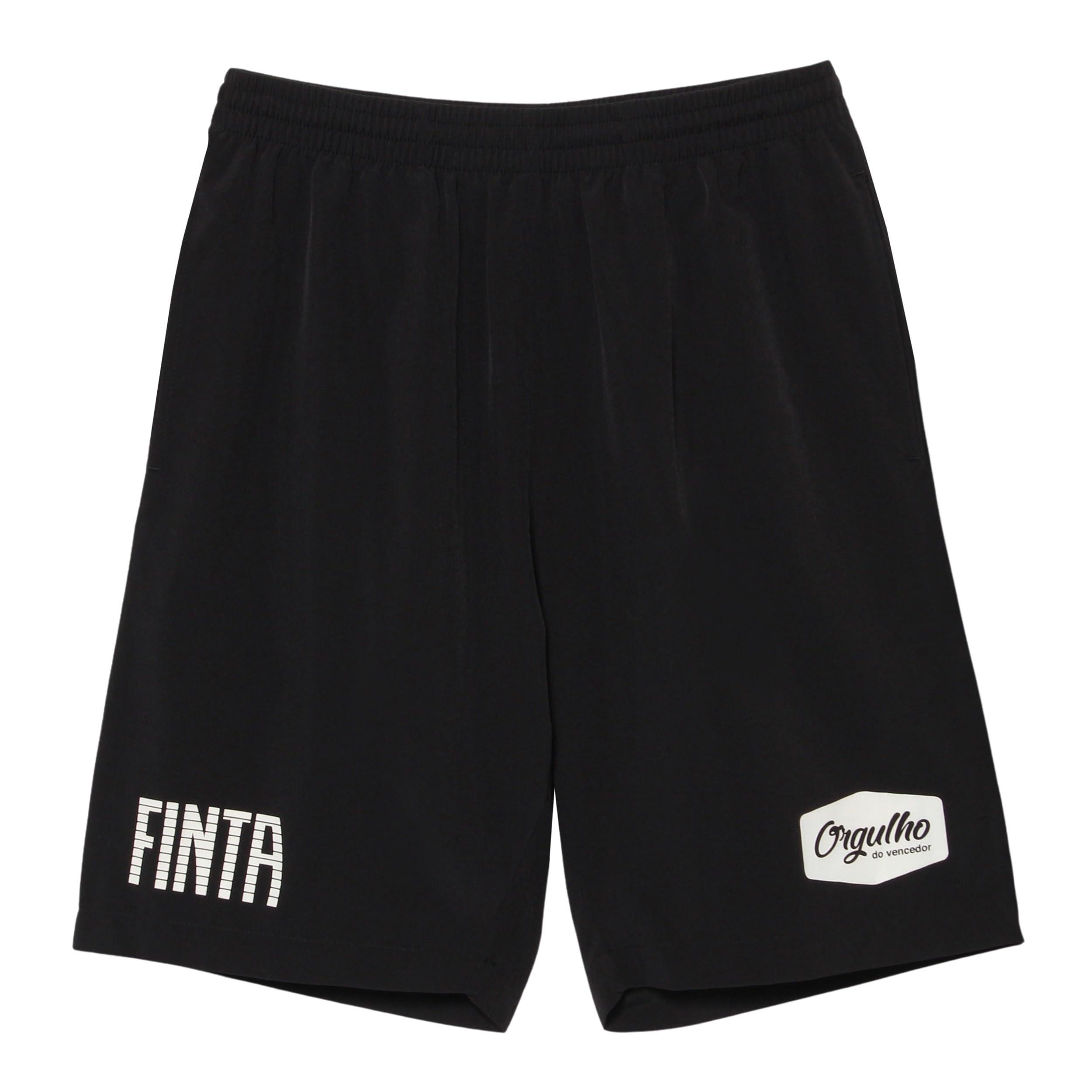 [フィンタ] FINTA サッカー メンズ クロスハーフパンツ FT4421 (0500)ブラック M