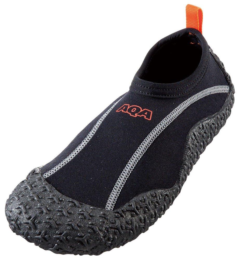 AQA(エーキューエー) スノーケリング シューズIII ブラック 22cm KW-4472
