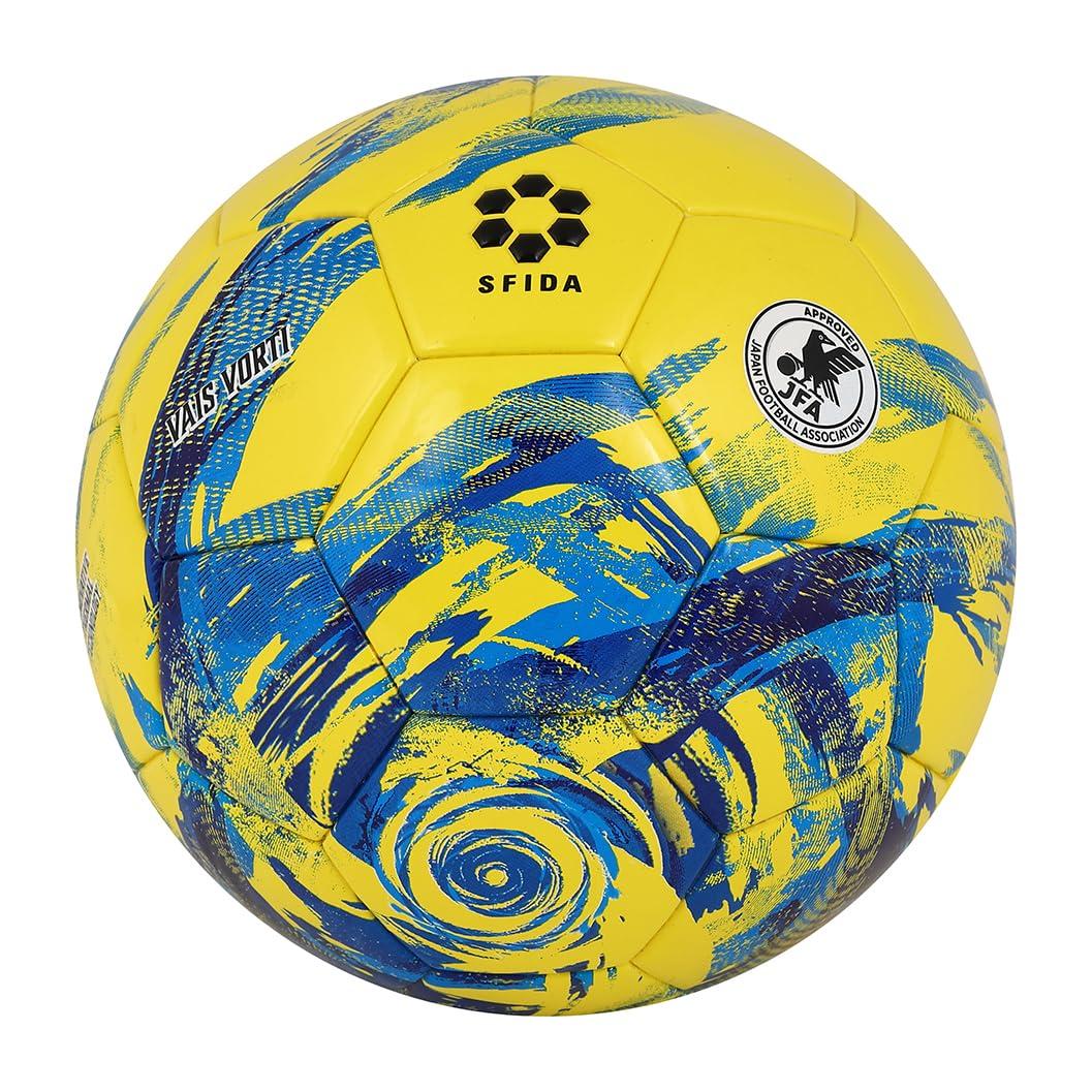 【JFA検定球 サッカーボール】SFIDA(スフィーダ) VAIS VORTI サッカー5号 YEL/BLU