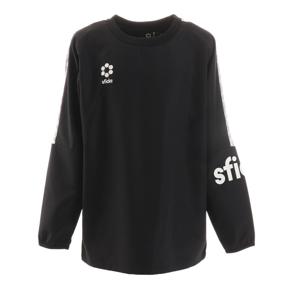 スフィーダ(SFIDA) サッカー ジュニア ウェア BP ピステトップス SA-21810JR 黒 (ブラック/150/Jr)