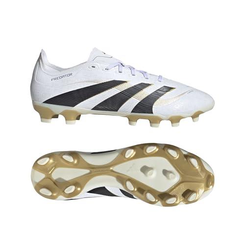 [アディダス] サッカースパイク プレデター LEAGUE HG/AG フットウェアホワイト/コアブラック/ゴールドメタリック (JI1138) 27.0 cm