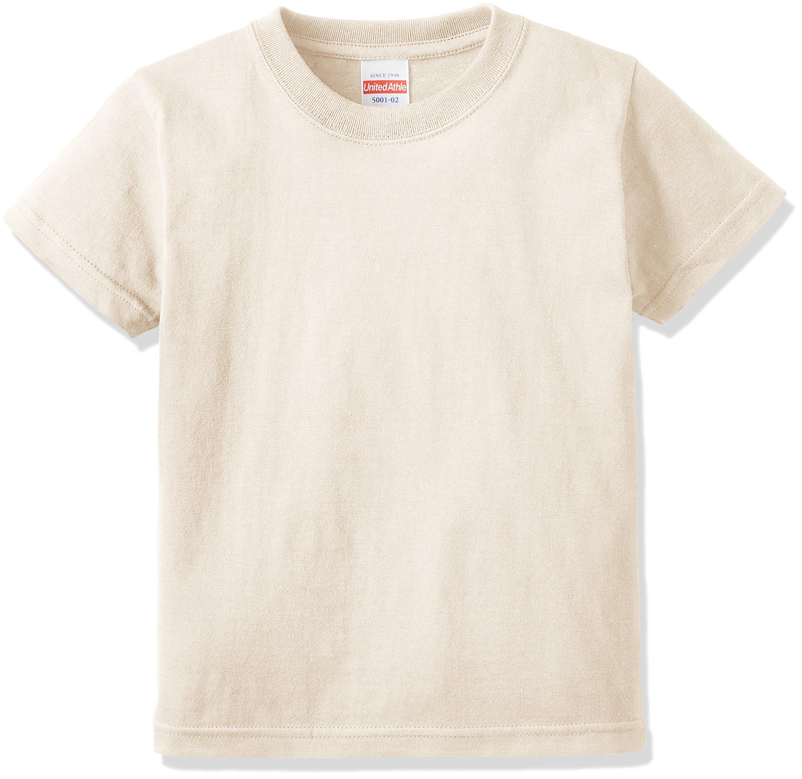 [ユナイテッドアスレ] 5.6オンス ハイクオリティー Tシャツ 500102 [キッズ] 019 ナチュラル 120