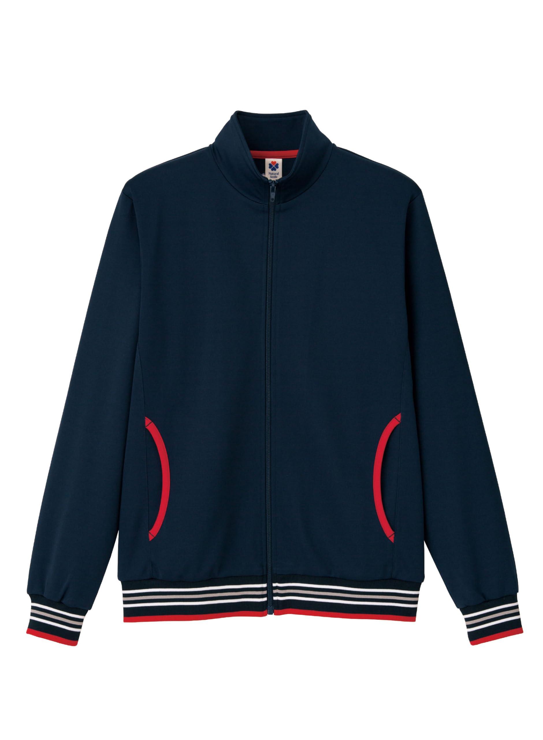 [ナチュラルスマイル] トレーナー TJ0800U メンズ ネイビー 日本 LL-(日本サイズ2L相当)