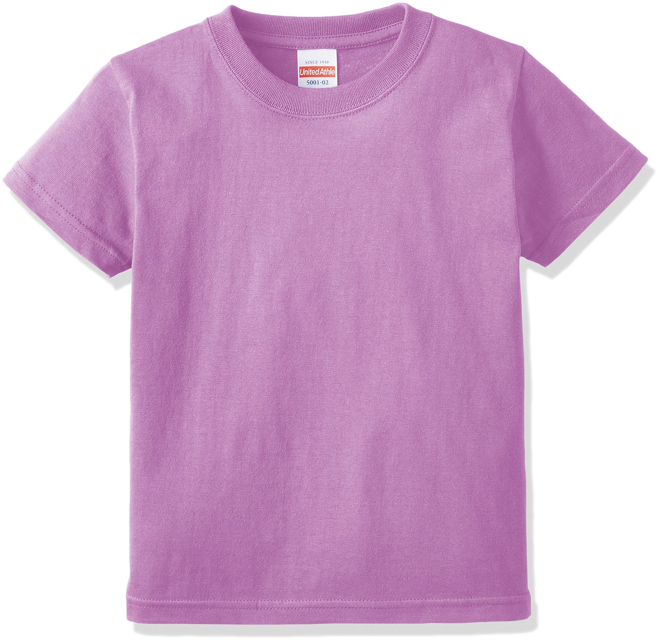 [ユナイテッドアスレ] 5.6オンス ハイクオリティー Tシャツ 500102 [キッズ] 076 ラベンダー 140