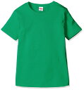 5.6オンスハイクオリティTシャツ_ガールズ カラー:29(グリーン) サイズ:G-L(4)