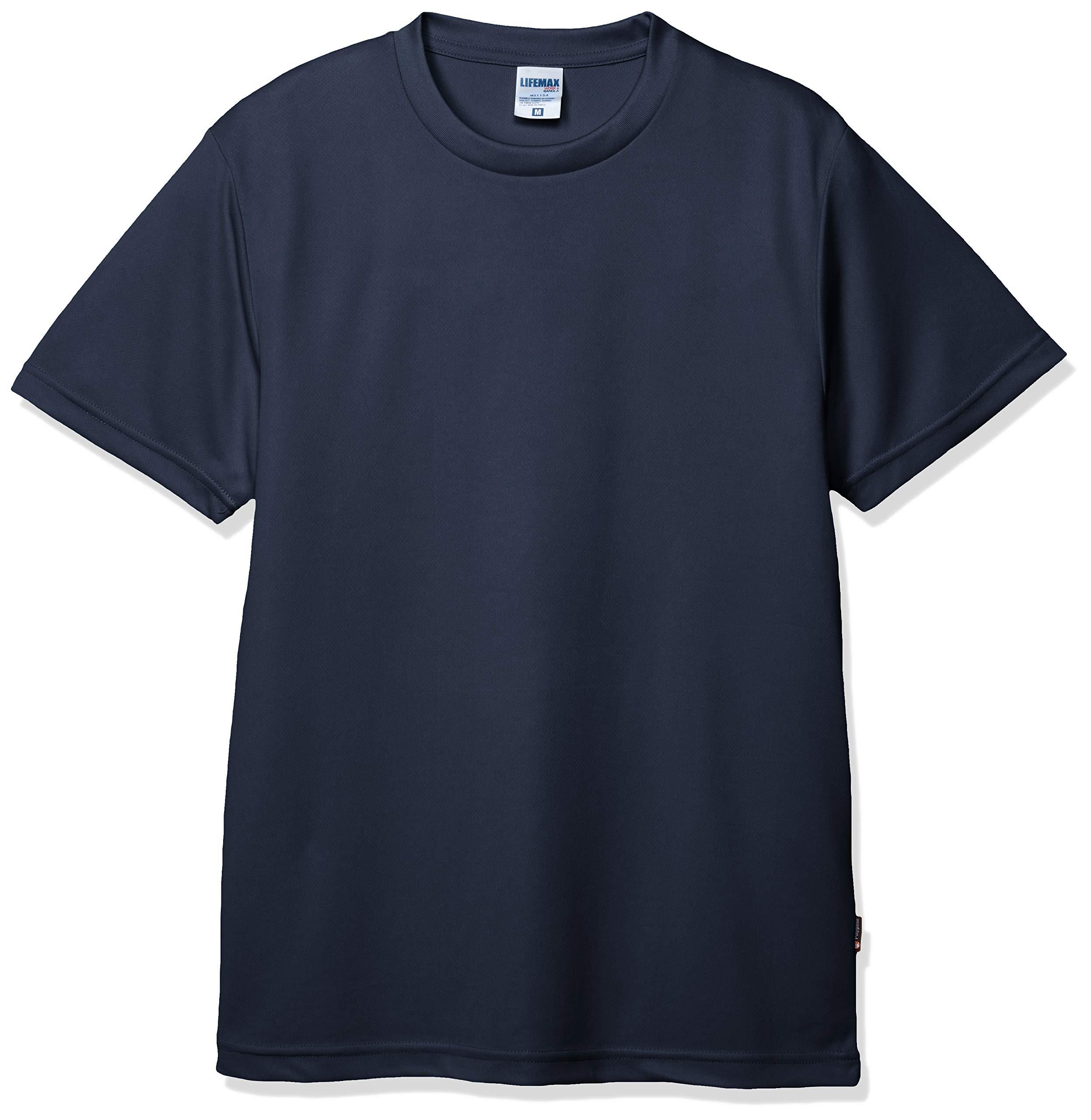 4.3オンスドライTシャツ(ポリジンカコウ カラー:8(ネイビー) サイズ:XL