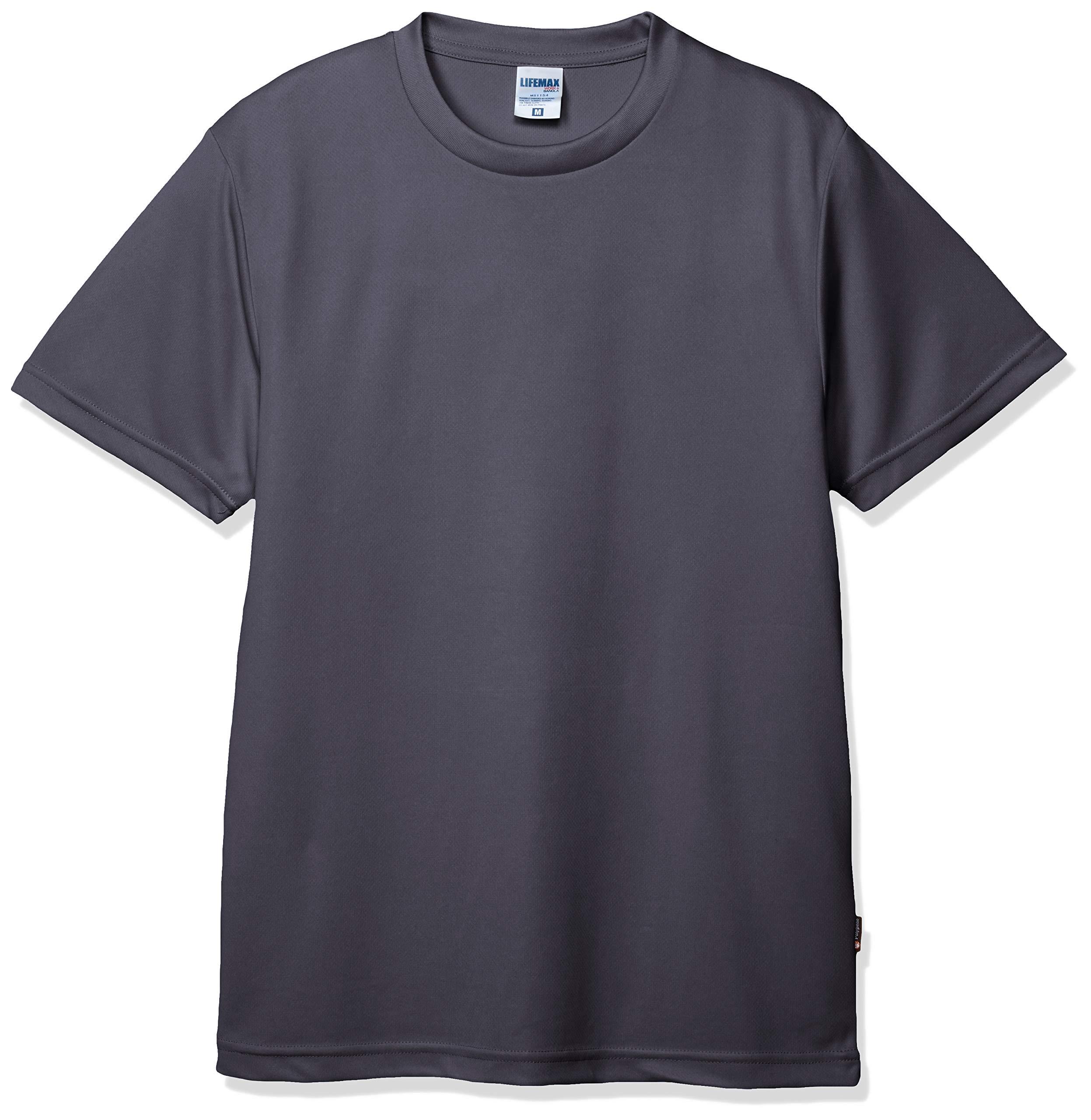 4.3オンスドライTシャツ(ポリジンカコウ カラー:22(チャコールグレー) サイズ:XXXL