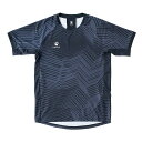 ケルメ (kelme) 半袖ゲームシャツ ブラック 2XLサイズ KC20S301