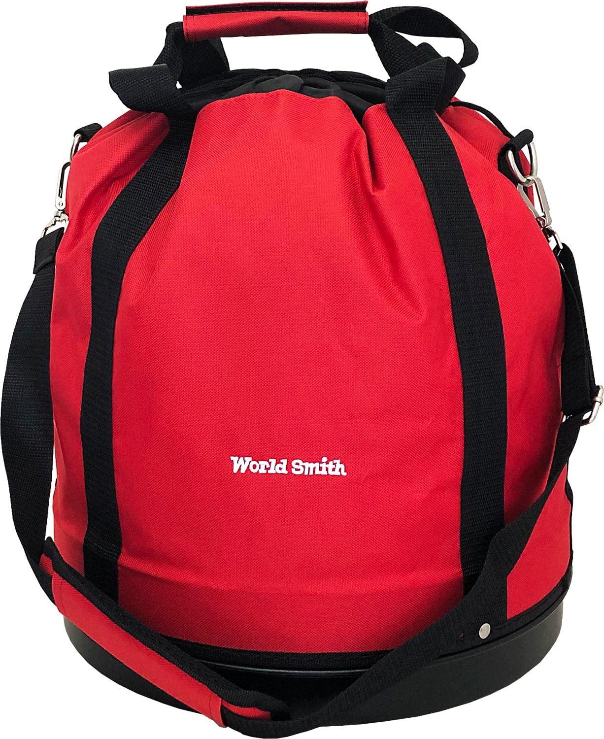 ユニックス(UNIX) 野球 ボールケース 円形カラーボールケース(L) レッド(2) BX8413