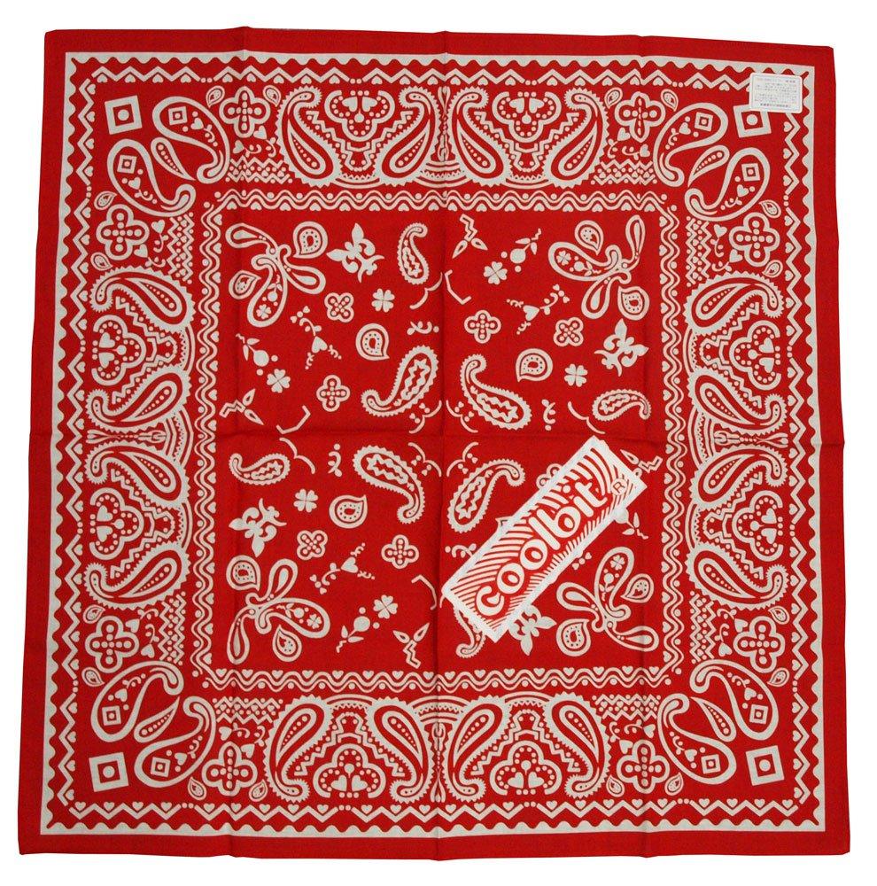 coolbit(クールビット) クールハンカチ レッド 54 HCH-001 RED