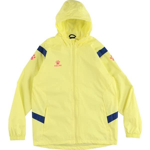 kelme(ケレメ) アームラインレインジャケット フットサル ジャケット (8161wt1006-707) ライトイエロー L
