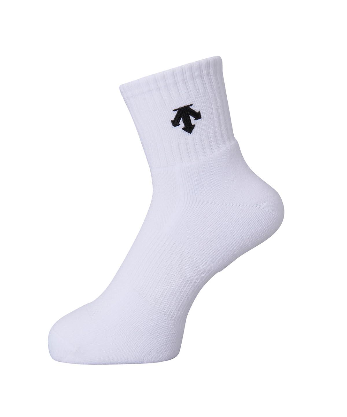 [デサント] 靴下 バレーボール トレーニング スーパーショートソックス 抗菌防臭 日本製 MADEINJAPAN W..