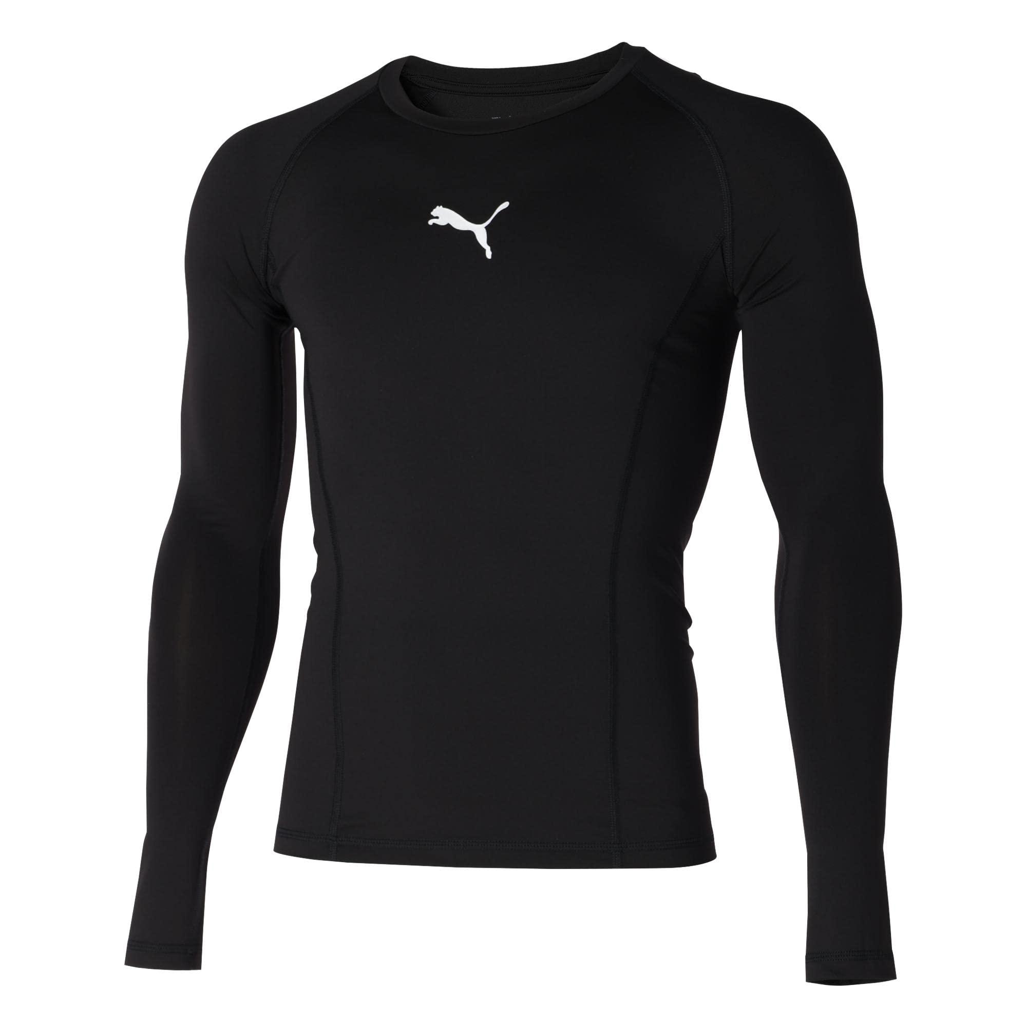 LIGA_BASELAYER_SS_Tシャツ 24年秋冬カラー プーマ ブラック(03) サイズ:XL