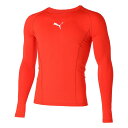 LIGA_BASELAYER_SS_Tシャツ 24年秋冬カラー プーマ レッド(01) サイズ:M